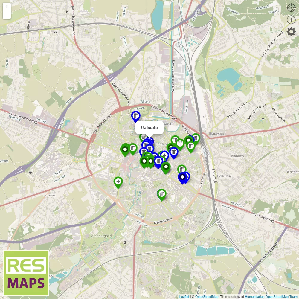 screenshot RES Maps